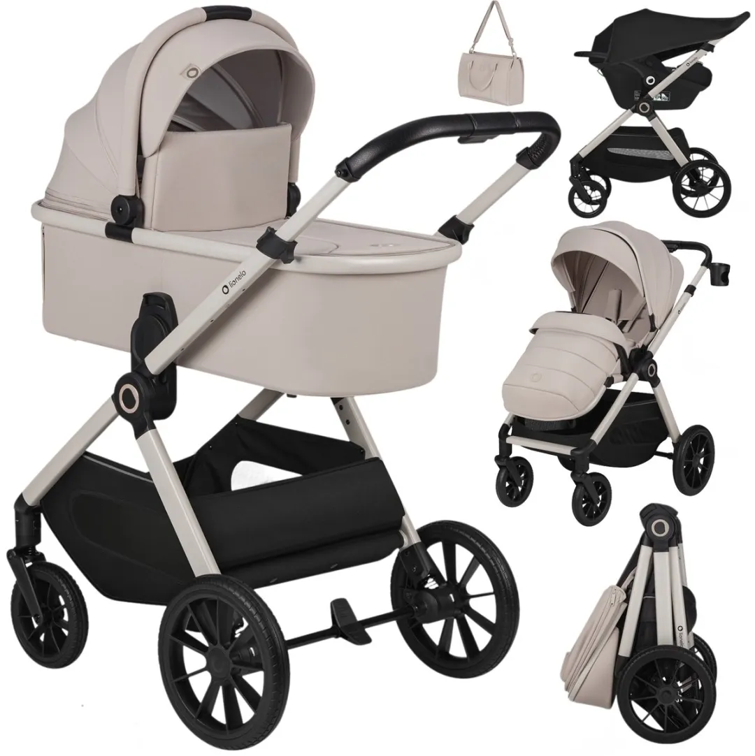 Lionelo Layla Kinderwagen 3in1 - All-terrain - Bruin