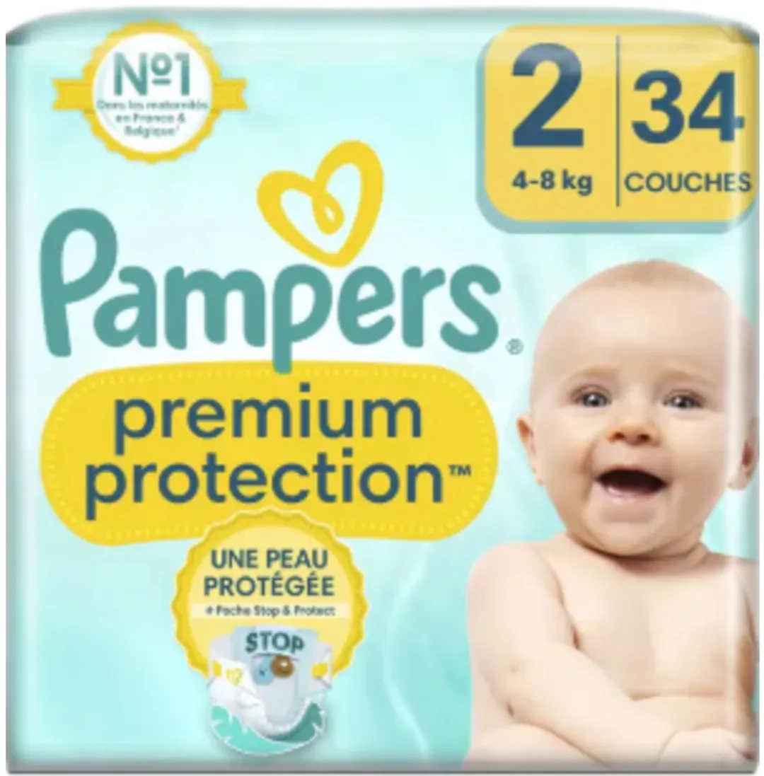 Pampers Premium Protection New Baby Maat 2