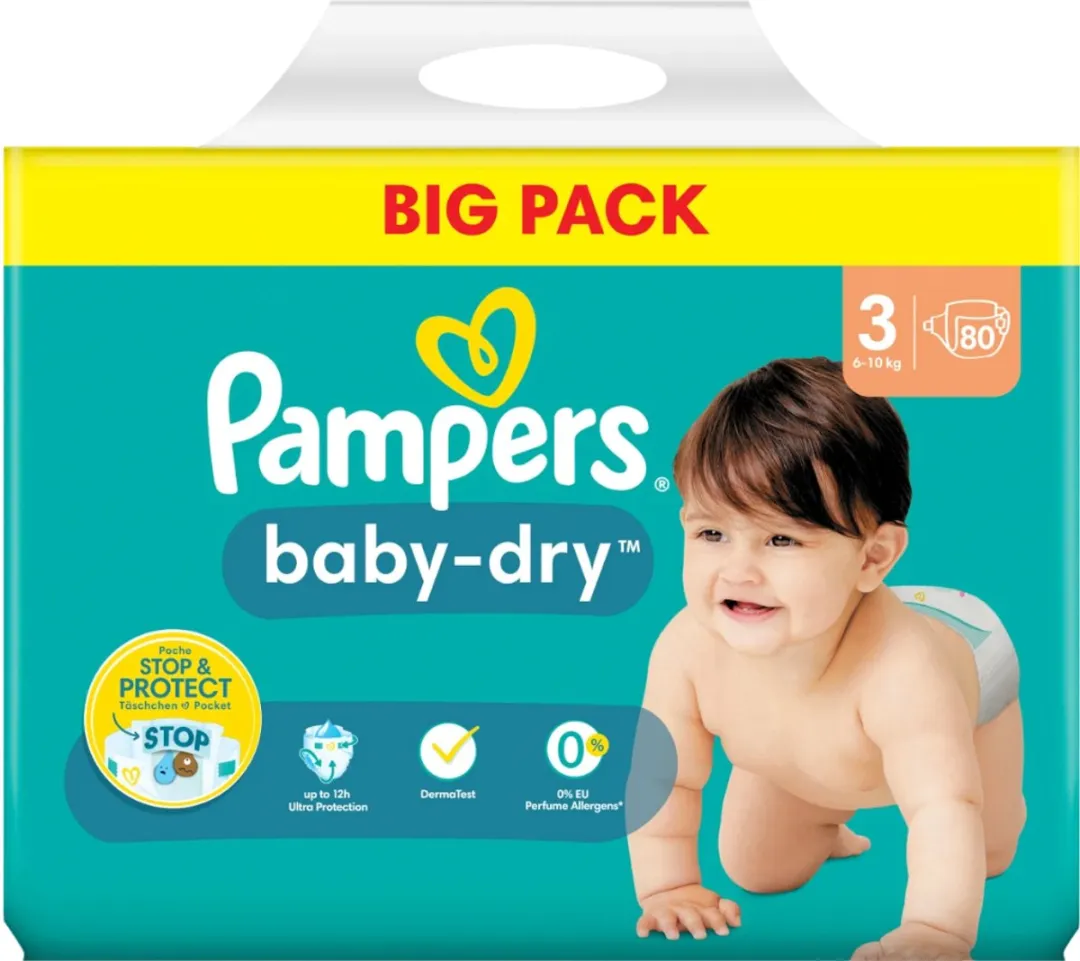 Pampers N°3 Baby Dry Luiers