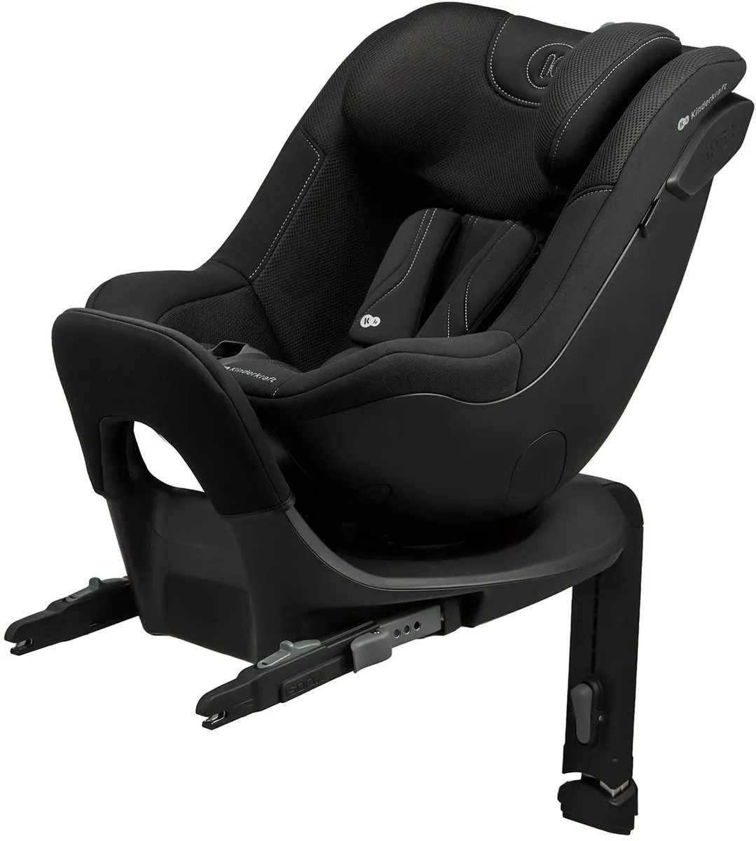 Kinderkraft I-GUARD PRO Autostoel – 61-105 cm – i-Size – Met Isofix – 360° Draaibaar – Zwart