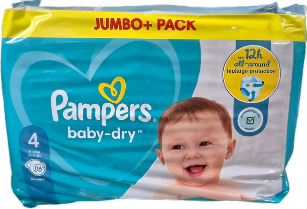 Pampers Baby-Dry Luiers Maat 4
