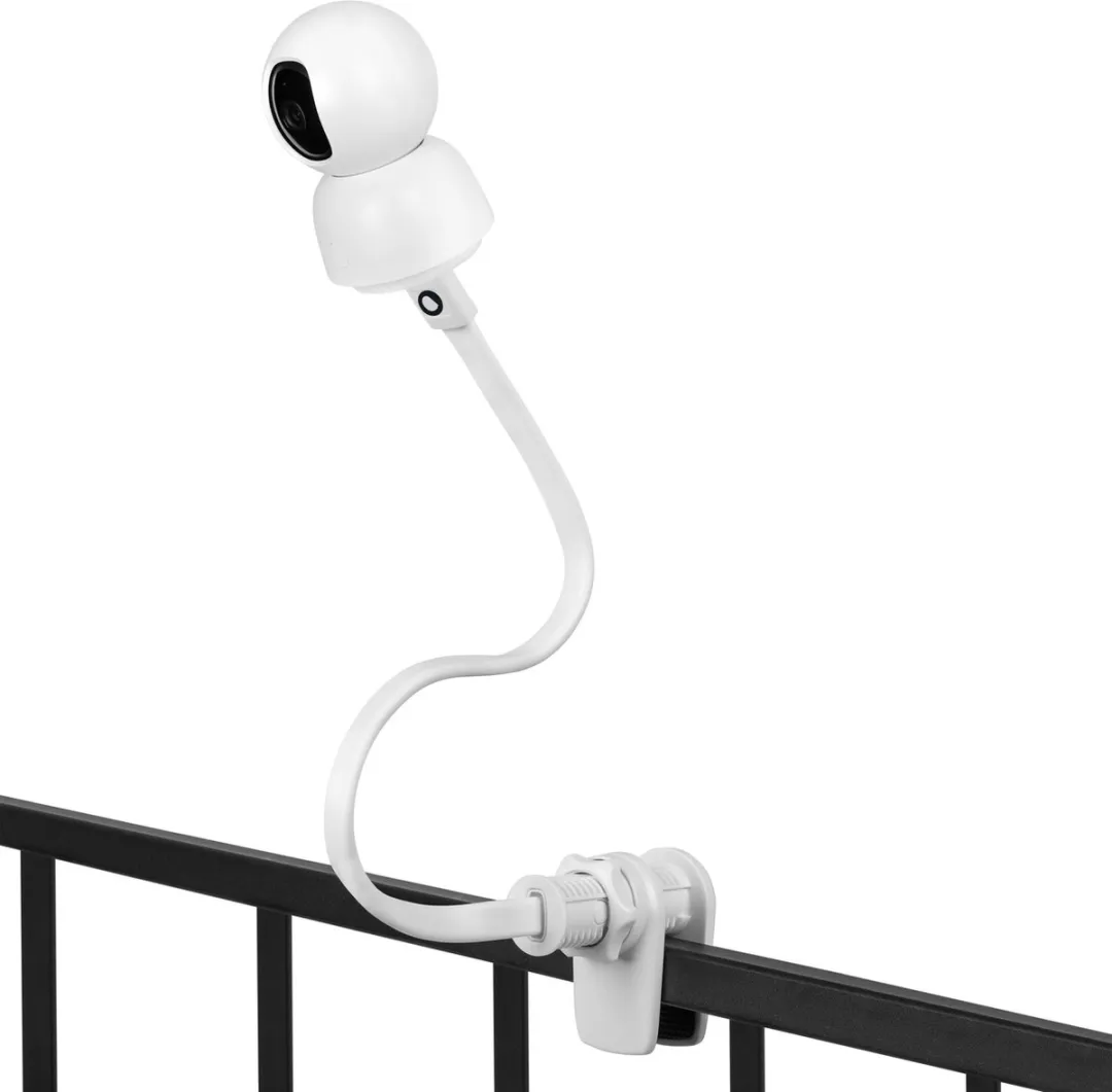 Lionelo FlexiGrip Universele Camerahouder voor Babyfoon - 50cm Buigbare Arm - Wit