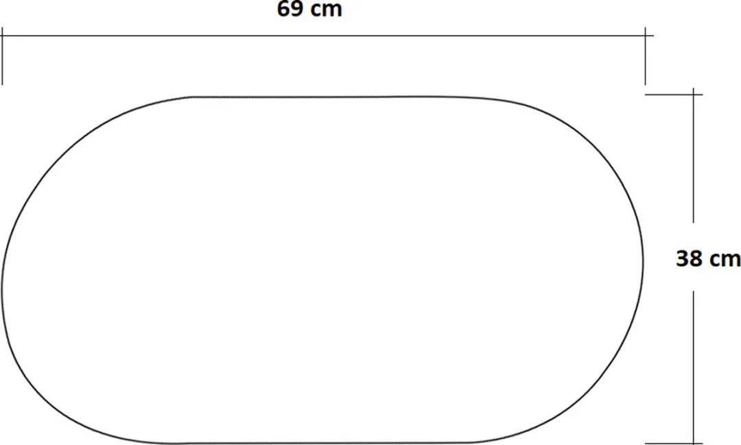 Badmatje - Antislip - Kinder Antislip mat Bad / Douche - Voor kinderen en baby's - mat voor in bad - mat voor in douche - douchemat met zuignappen - 69 x 39 cm - Zebra