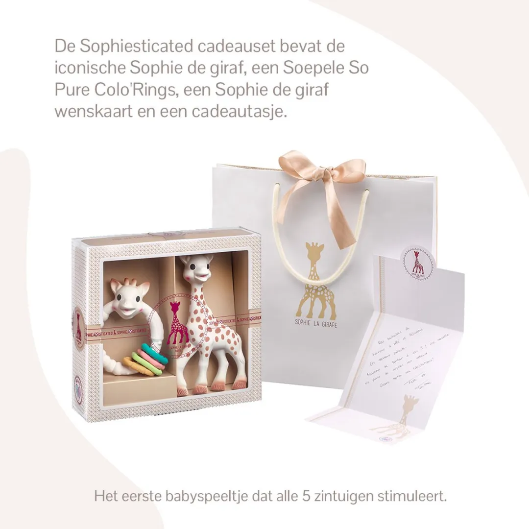 Sophie de Giraf Sophiesticated Cadeauset - 4-delig