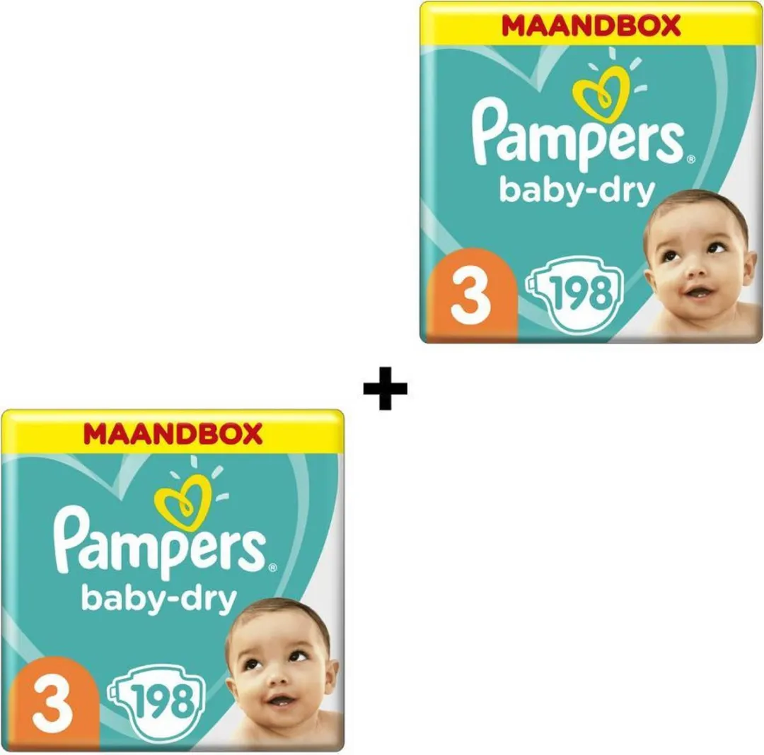 Pampers Baby-Dry Luiers Maat 3