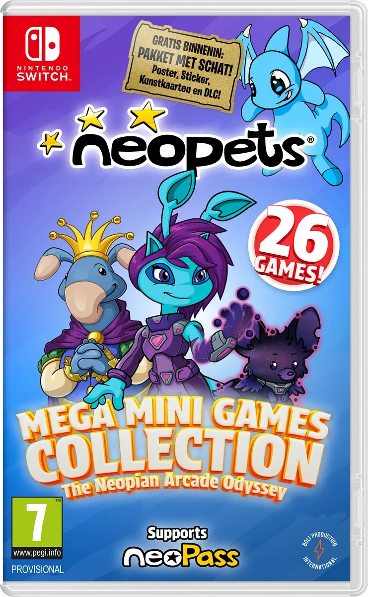 Mindscape Neopets Mega Mini Games Collection Nintendo Switch - Dag 1 Editie