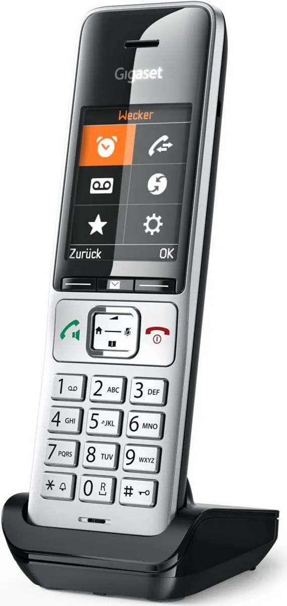 Gigaset COMFORT 500HX DECT Telefoon - 1 Handset - Zwart/Zilver - afbeelding 6 van 6