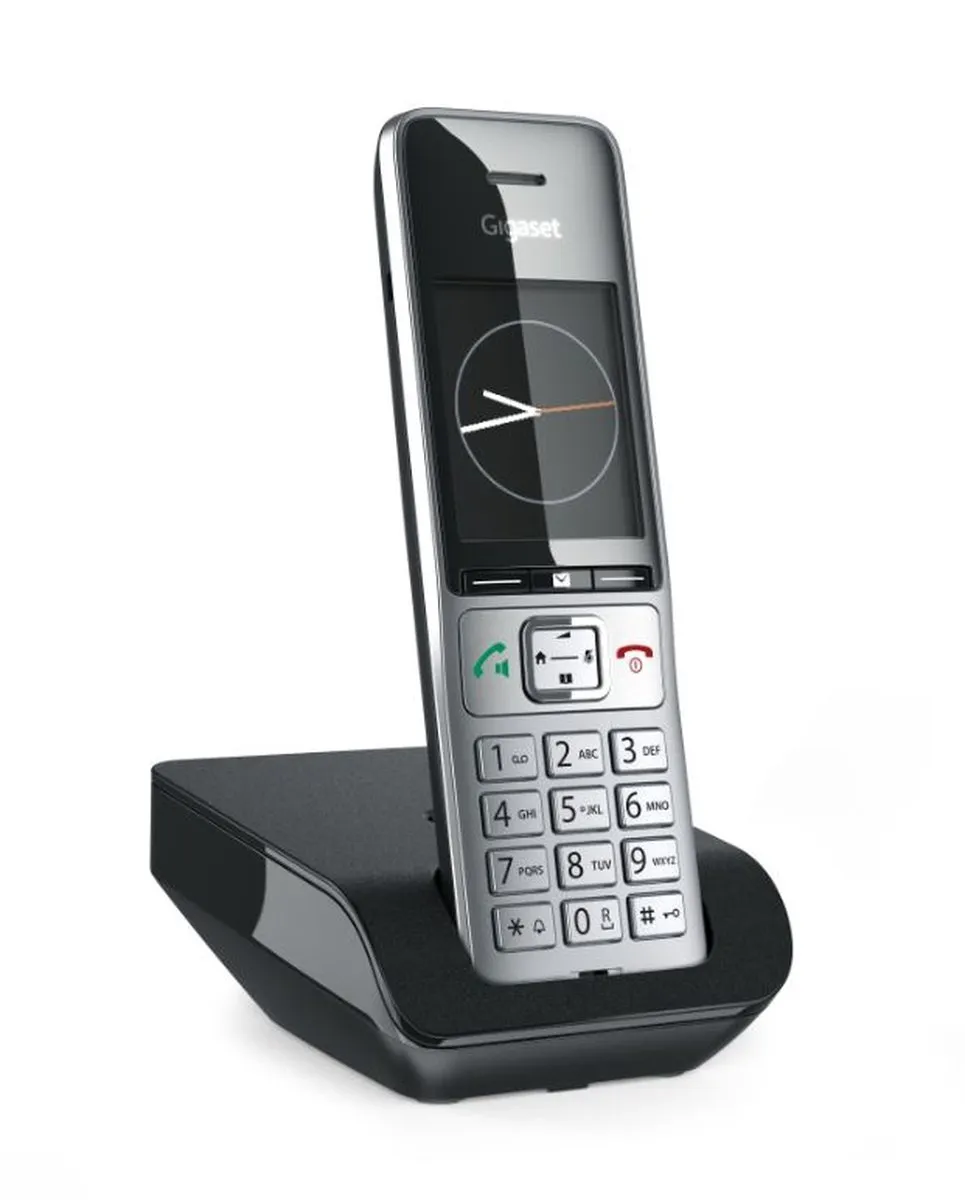 Gigaset COMFORT 500HX DECT Telefoon - 1 Handset - Zwart/Zilver