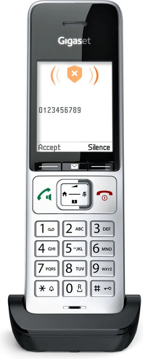 Gigaset COMFORT 500HX DECT Telefoon - 1 Handset - Zwart/Zilver