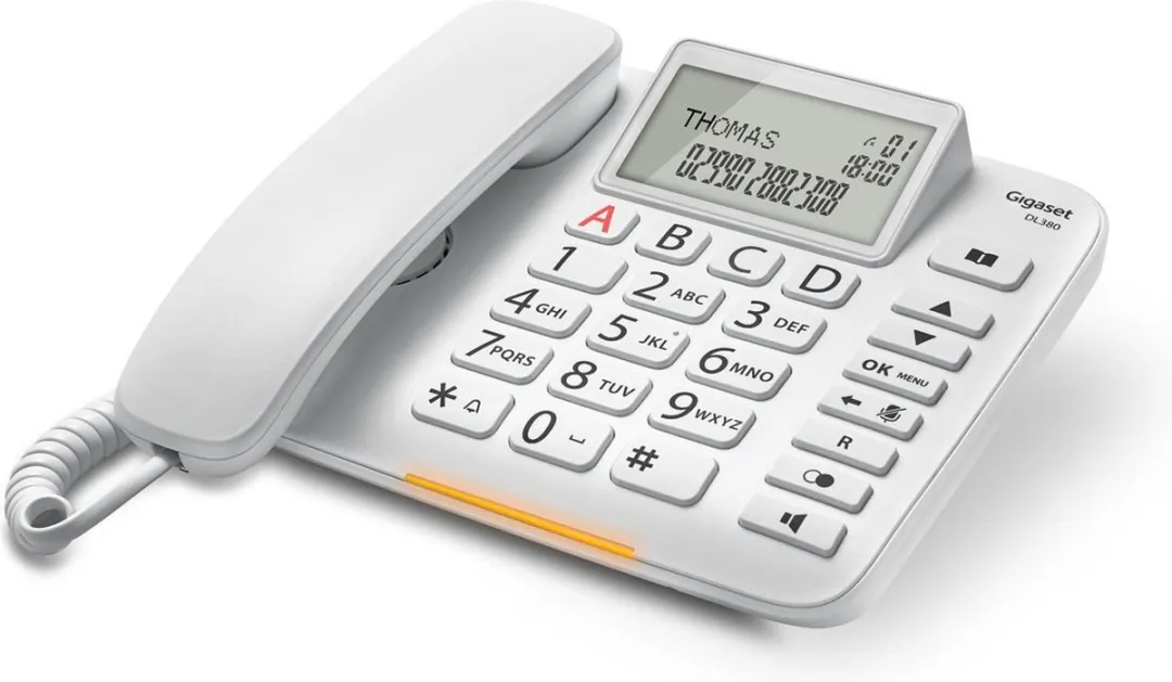 Gigaset DL380 Analoge Telefoon - Wit