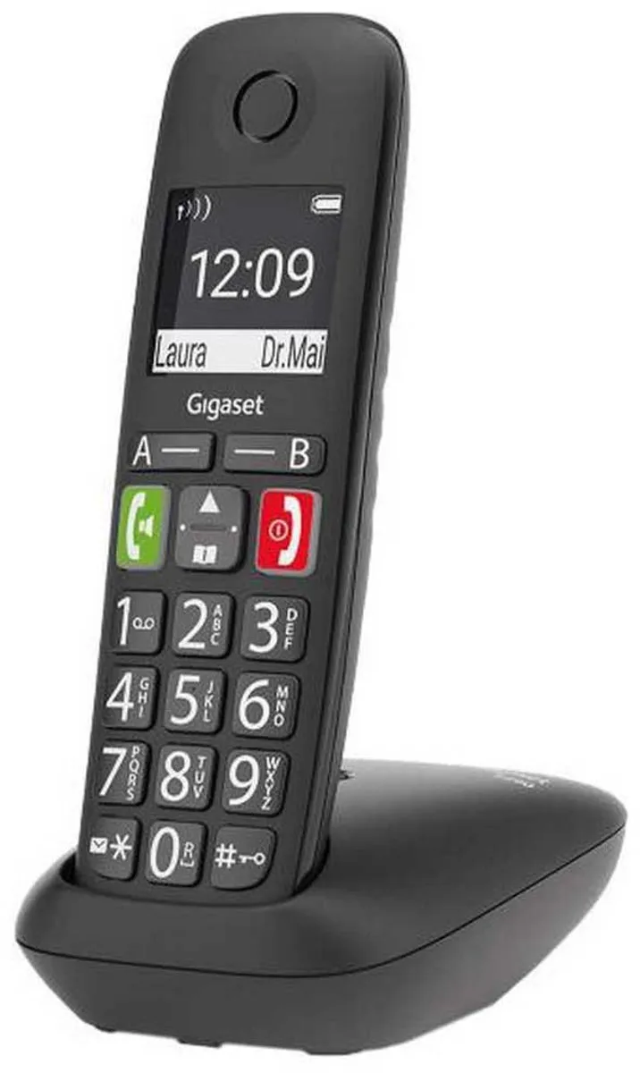 Gigaset E290 Duo DECT Telefoon - 2 Handsets - Zwart/Wit