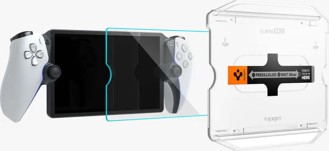 Spigen GLAS.tR EZ Fit Screen Protector - 9H Tempered Glass - Universeel