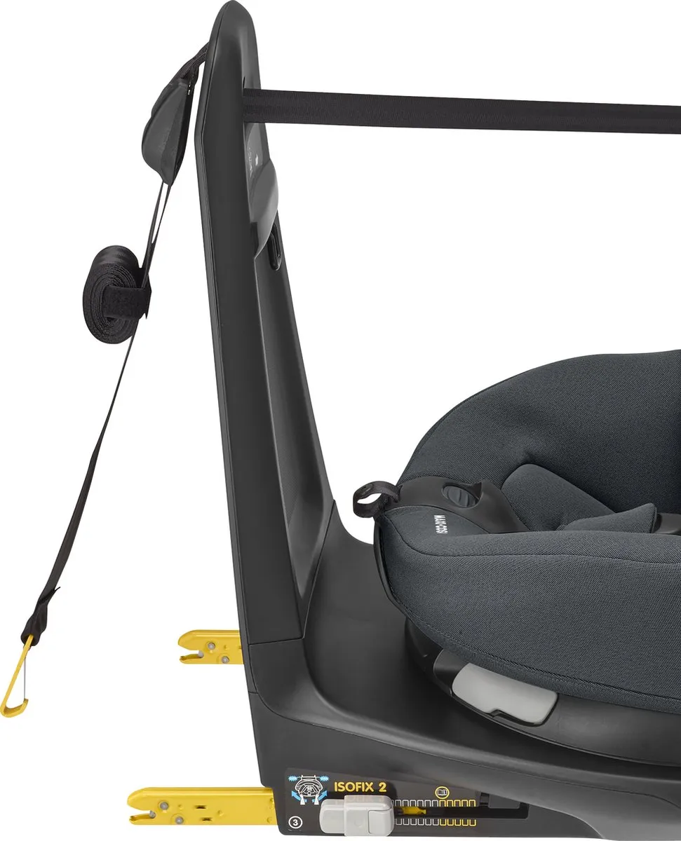 Maxi-Cosi AxissFix i-Size Autostoeltje 360° - Authentic Graphite