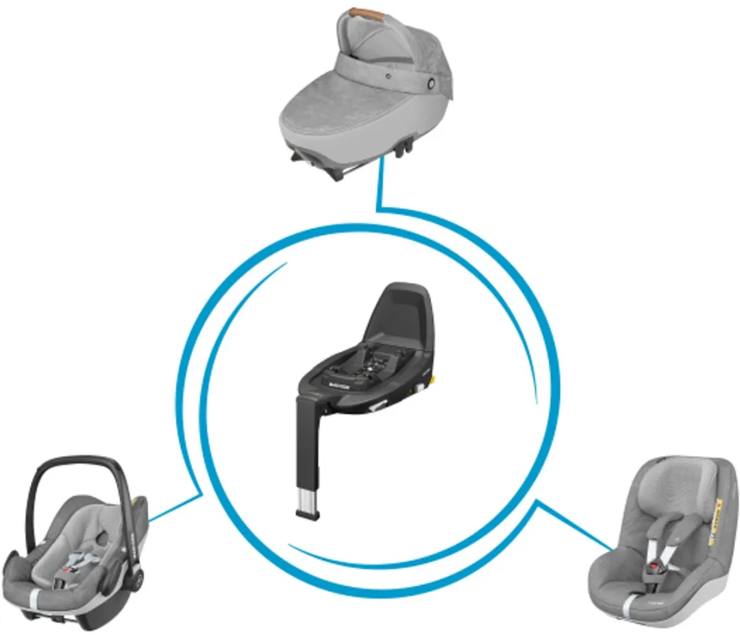 Maxi-Cosi FamilyFix 3 i-Size Isofix Base - Zwart