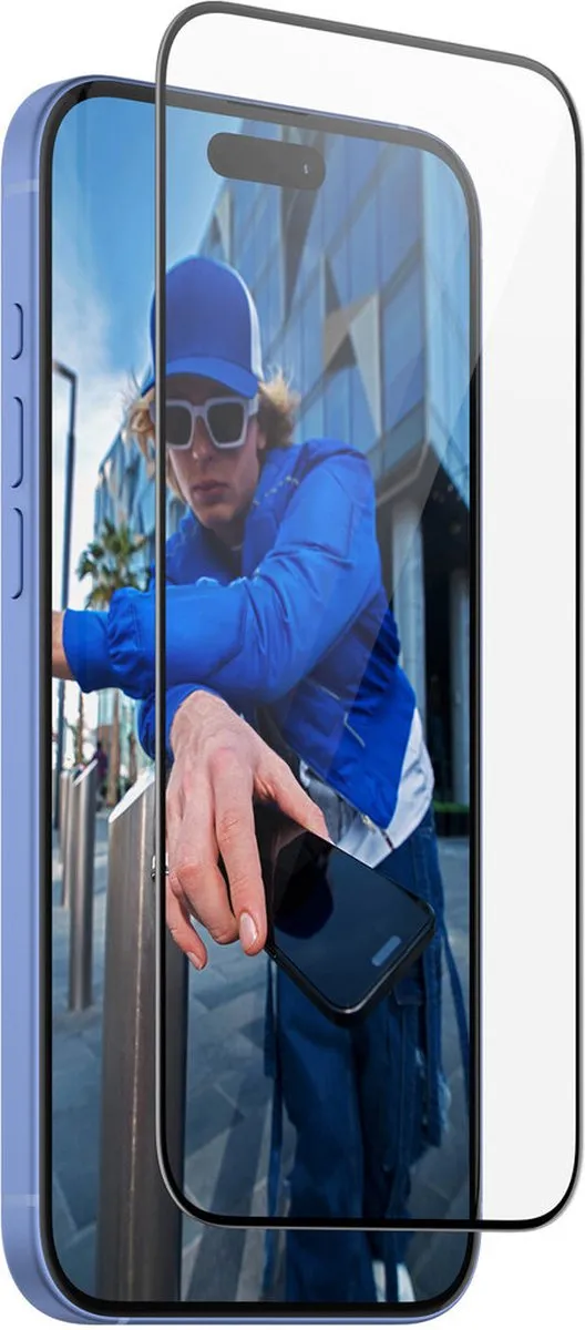 PanzerGlass Ultra-Wide Fit iPhone 16 Plus Schermbeschermer - Case Friendly