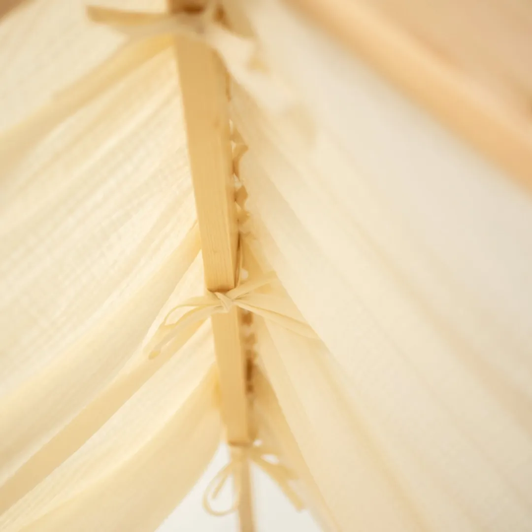 Sevira Kids - Bedhemel cabane katoen - Ecru 130x390 cm