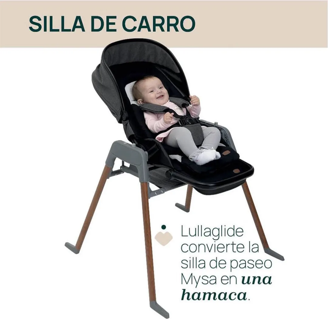 Chicco Lullaglide Steun Reiswieg - Grijs/Bruin