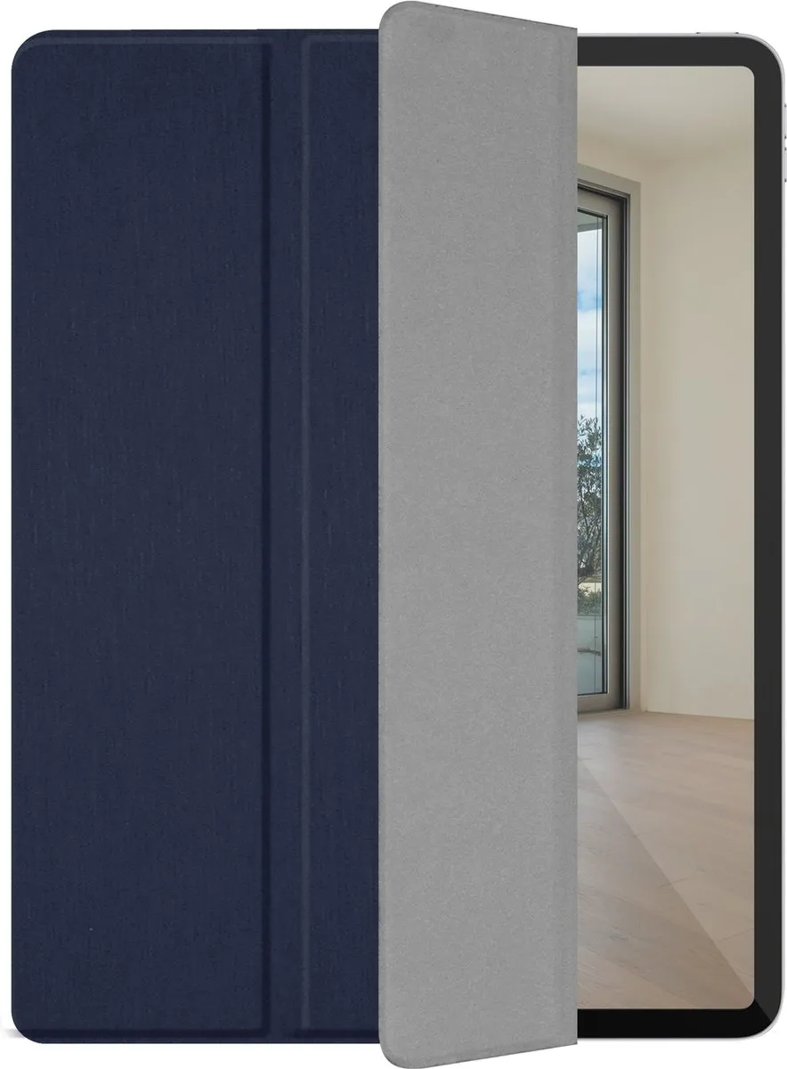 Macally Bookstand Serie BSTANDPRO3L-BL Hoes - iPad Pro 12.9 2018 - Blauw
