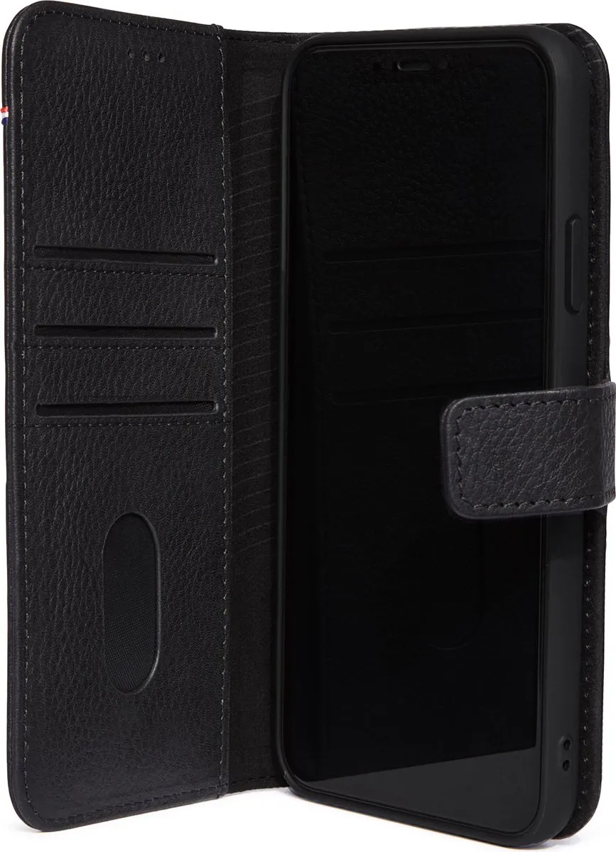 Decoded 2-in-1 Leather Booktype Hoes iPhone 11 Pro - 3 Pasjes - Zwart