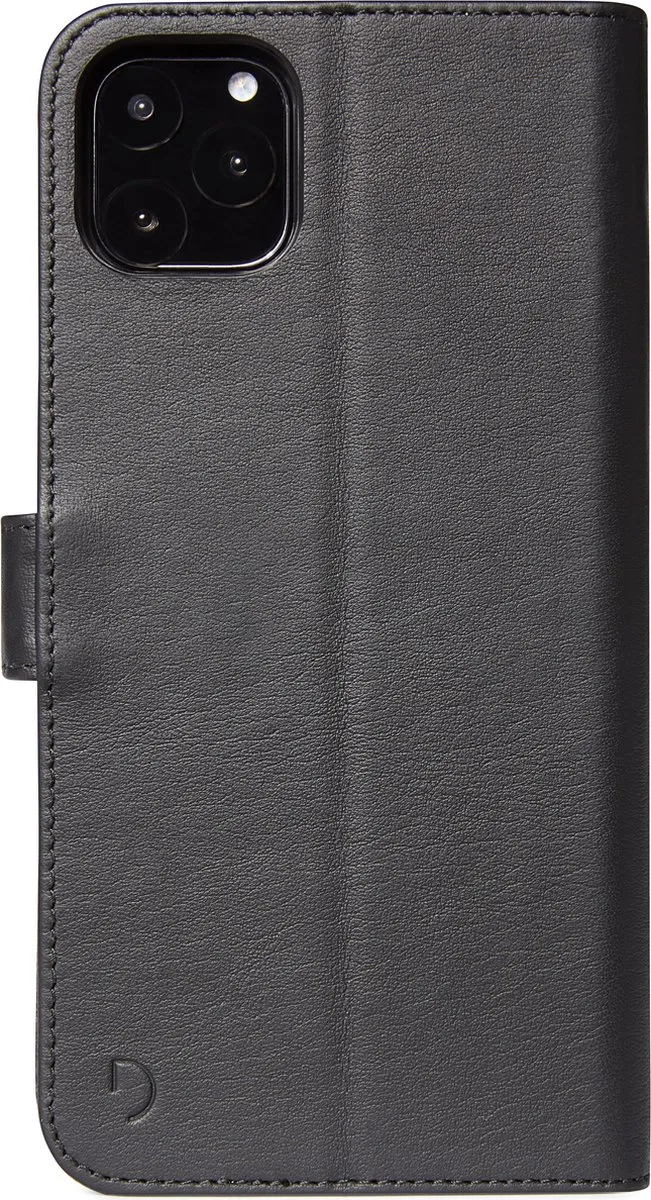 Decoded 2-in-1 Leather Booktype Hoes iPhone 11 Pro - 3 Pasjes - Zwart