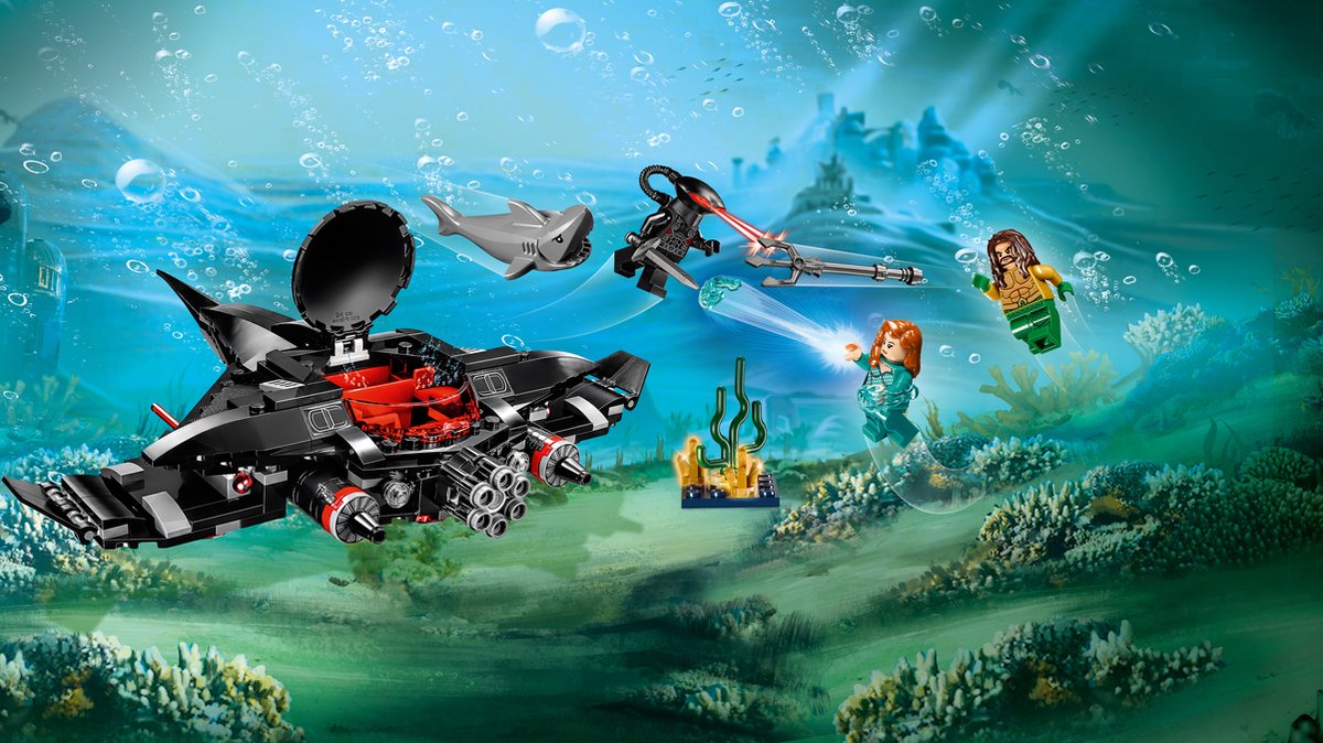 LEGO DC Comics Super Heroes Aquaman Black Manta aanval - 76095