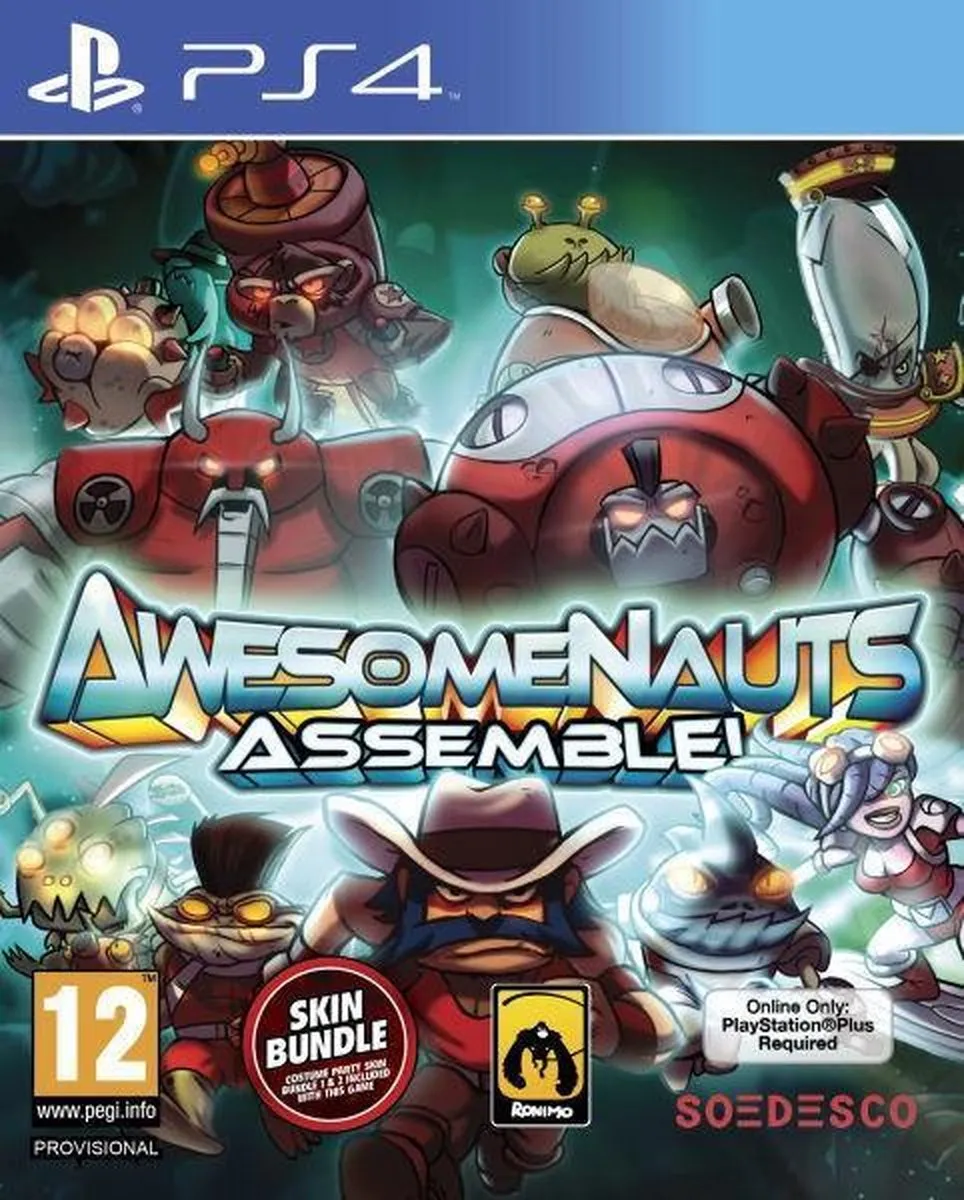 Mindscape Awesomenauts Assemble! Skin Bundle - 3 Spelers