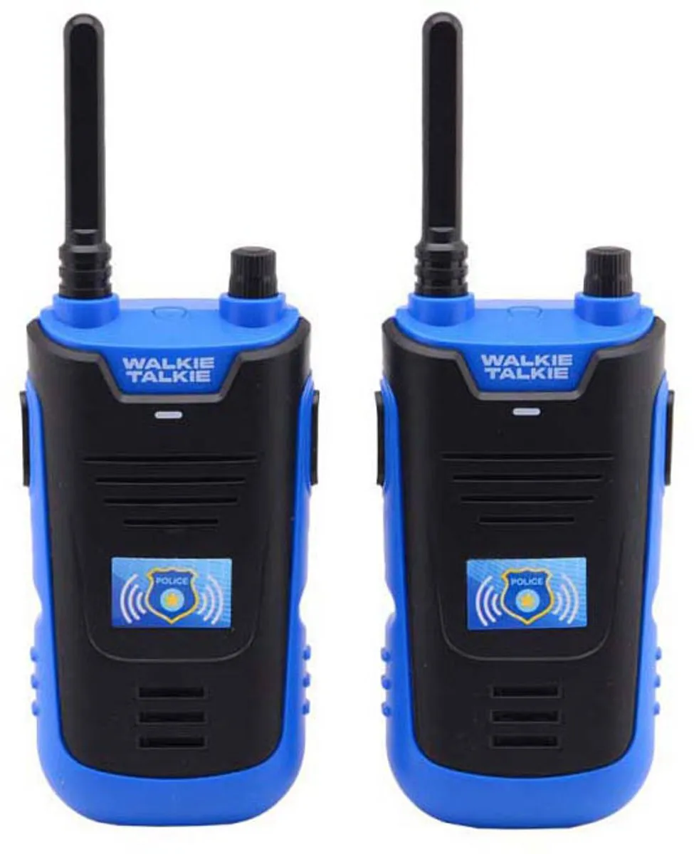 Johntoy Walkie Talkie 30035 - 2 Handsets Blauw