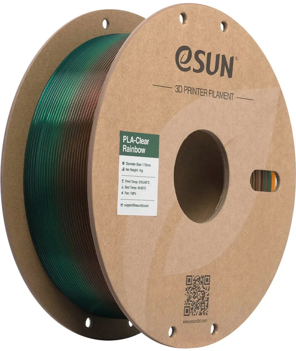 ESUN PLA-Clear Rainbow 1kg