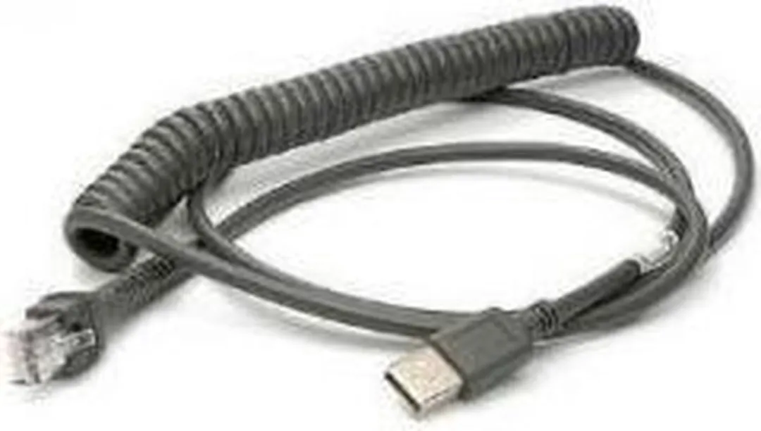 Zebra CBA-UF6-C12ZAR USB Kabel - Zwart