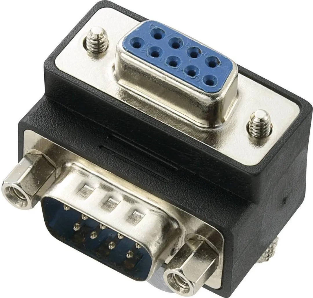Renkforce RF-2959362 Adapter Serieel 9-polig - Zwart