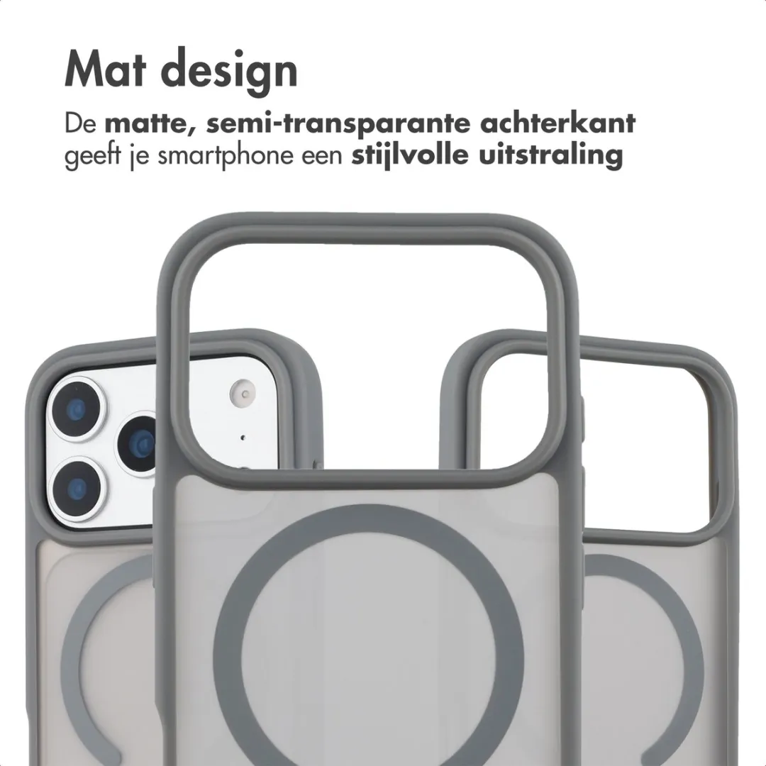 Imoshion Hoesje iPhone 17 Pro MagSafe - Grijs