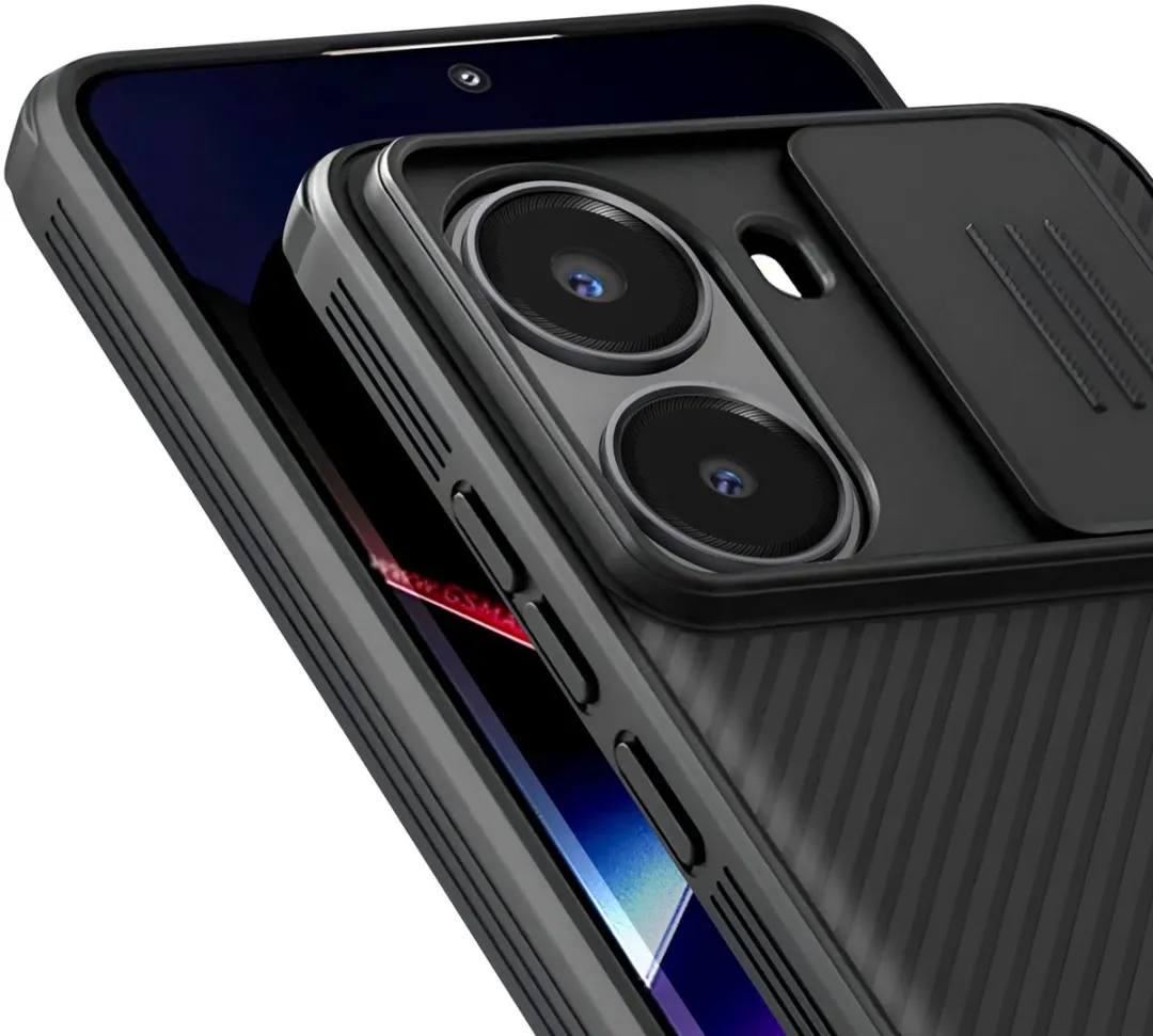 Nillkin Schokbestendig Hoesje Xiaomi Poco X7 Pro BACK-215281 - Zwart