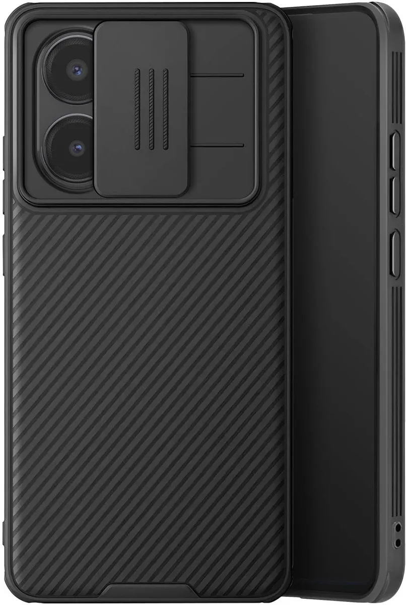 Nillkin Schokbestendig Hoesje Xiaomi Poco X7 Pro BACK-215281 - Zwart