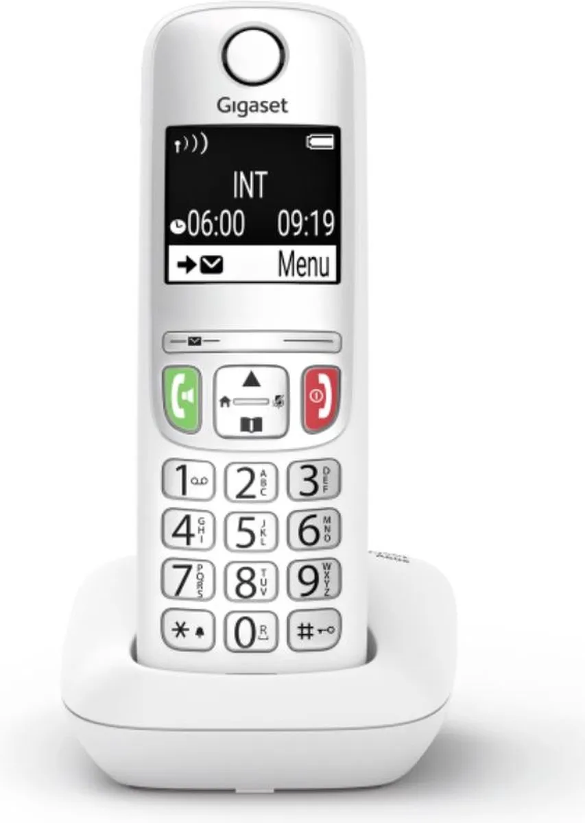 Gigaset A605 Draadloze Huistelefoon - 1 Handset - Wit