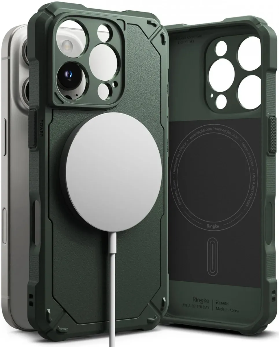 Ringke Rugged Gear Magnetic Hoesje iPhone 16 Pro