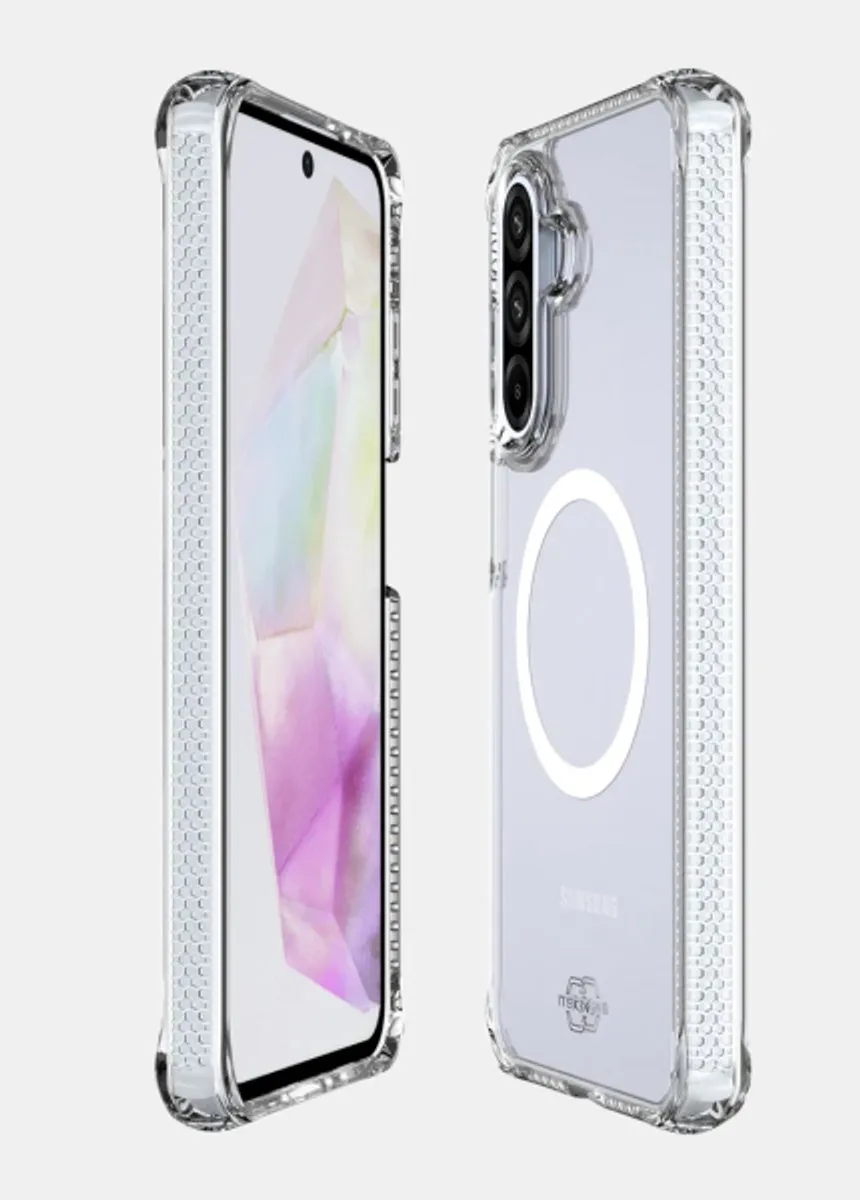 ITSKINS Galaxy A56 MagSafe Hoesje - Transparant - SG5O-HMACR-TRSP