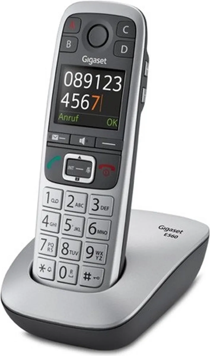 Gigaset E560 Seniorentelefoon - Blauw