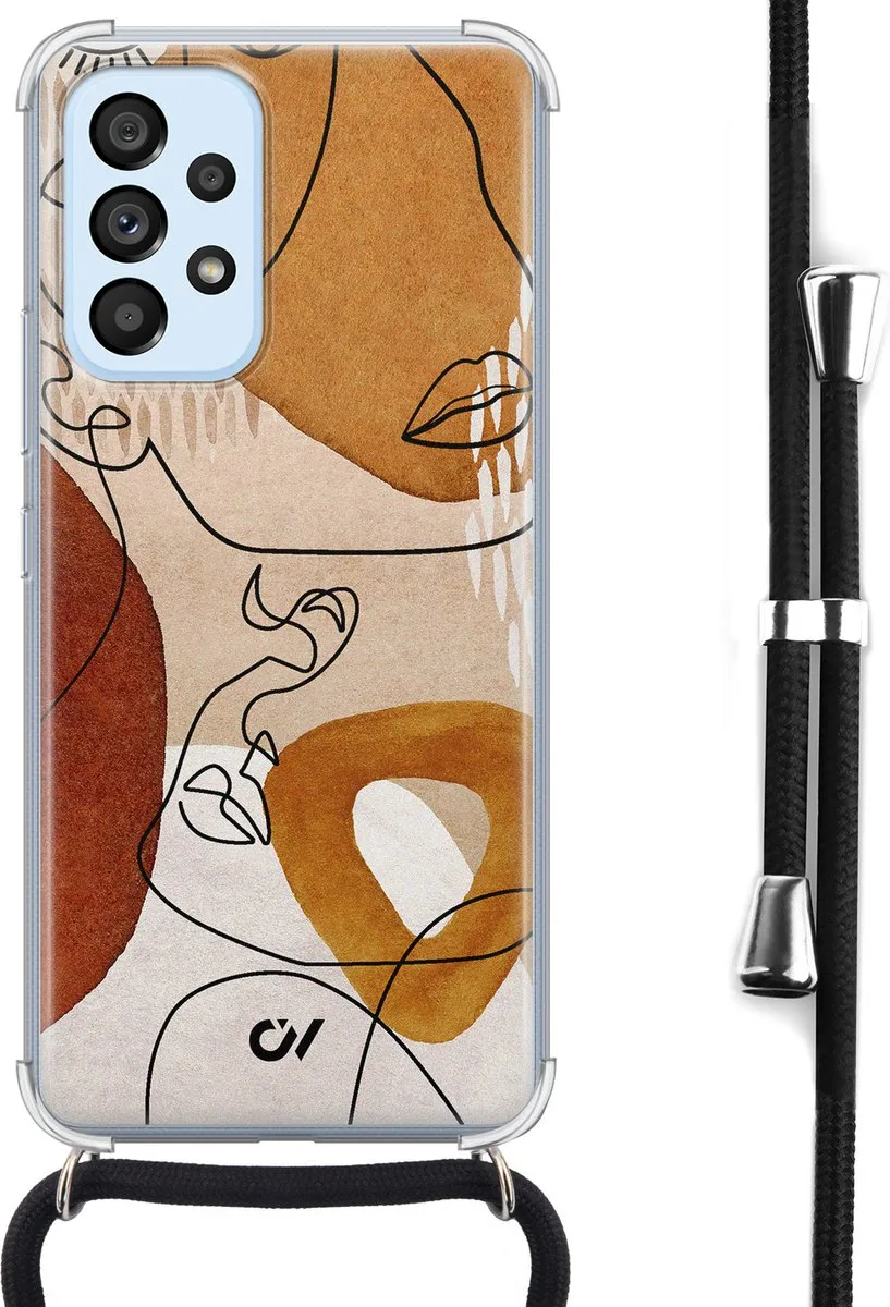 Casevibes Telefoonhoesje Samsung A53 Abstract Shape Faces
