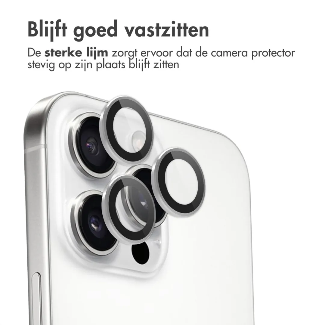 Imoshion Camera Lens Protector SH00080339 - 2 Stuks - Titanium Wit