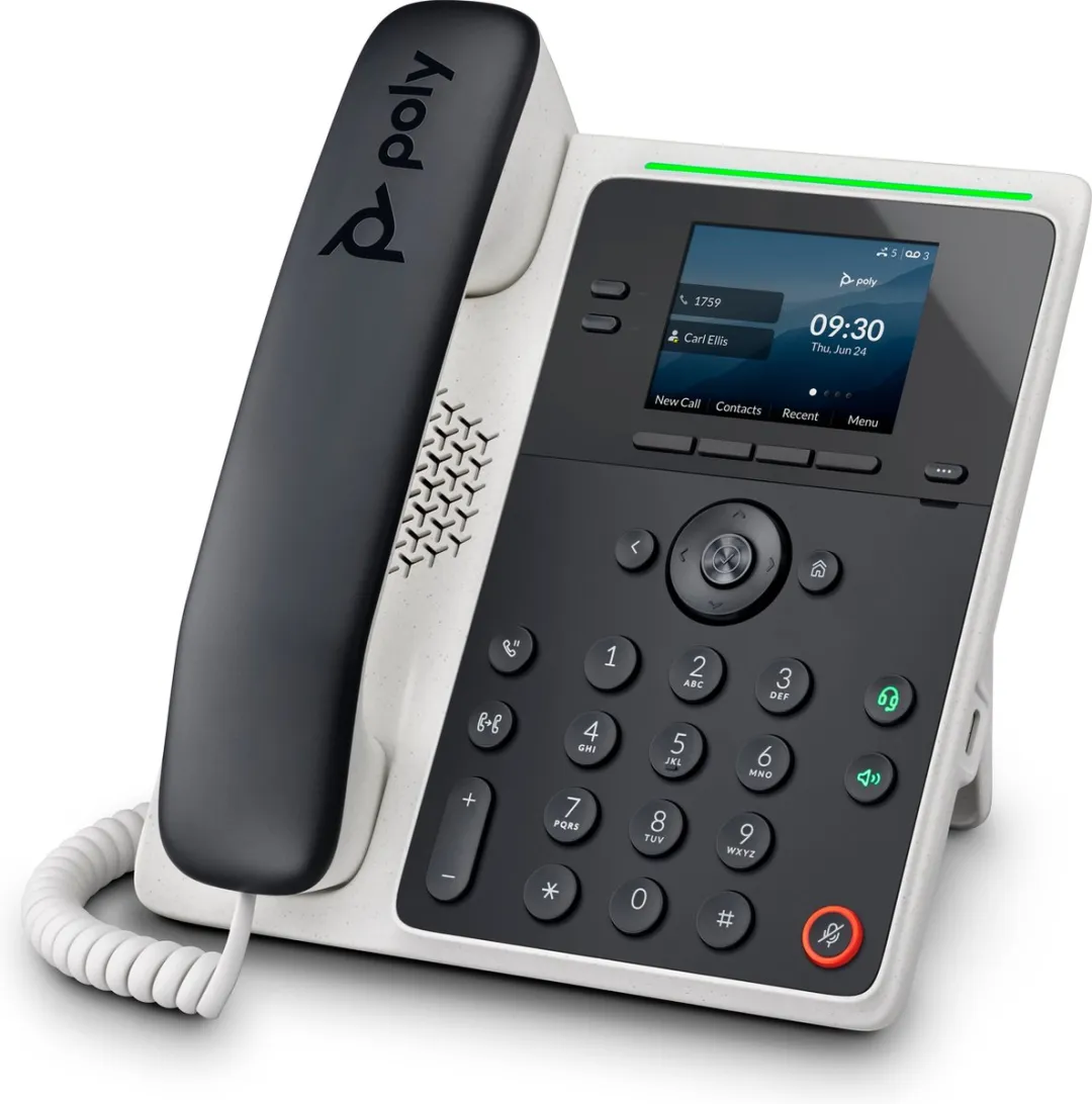 HP Poly Edge E100 IP-telefoon - 2.8" - PoE - Zwart - afbeelding 6 van 6