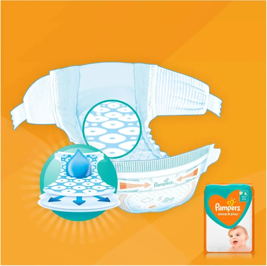 Pampers Sleep & Play Maat 4 - 14 Stuks