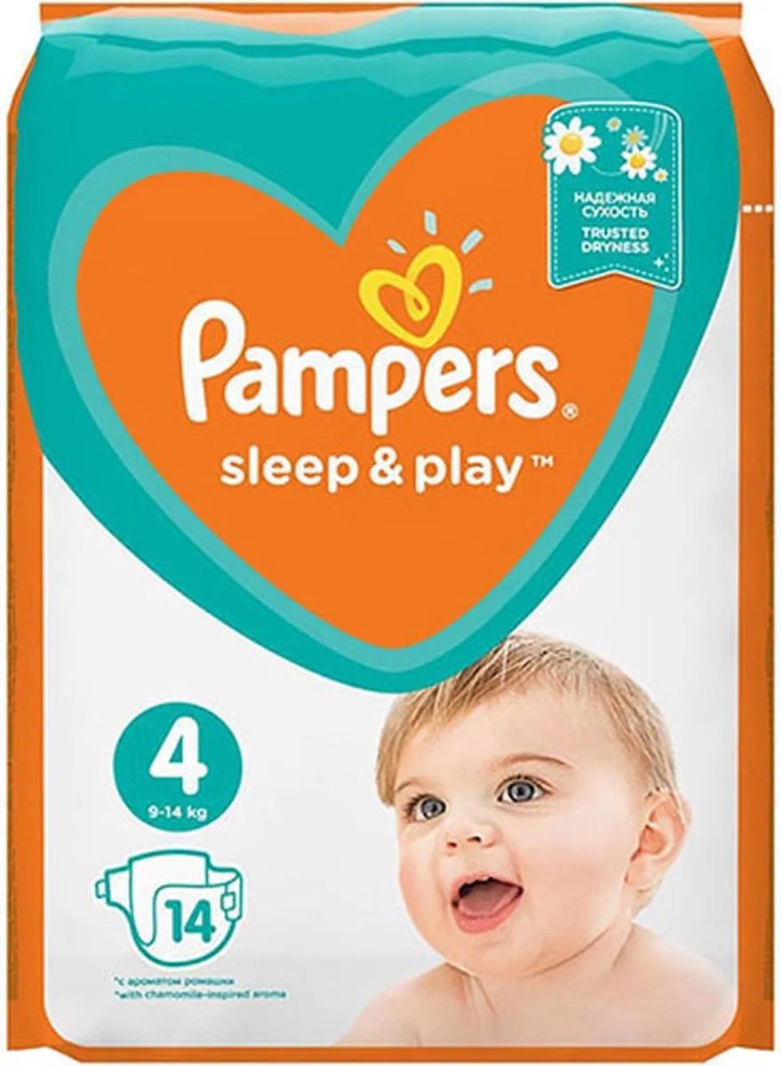 Pampers Sleep & Play Maat 4