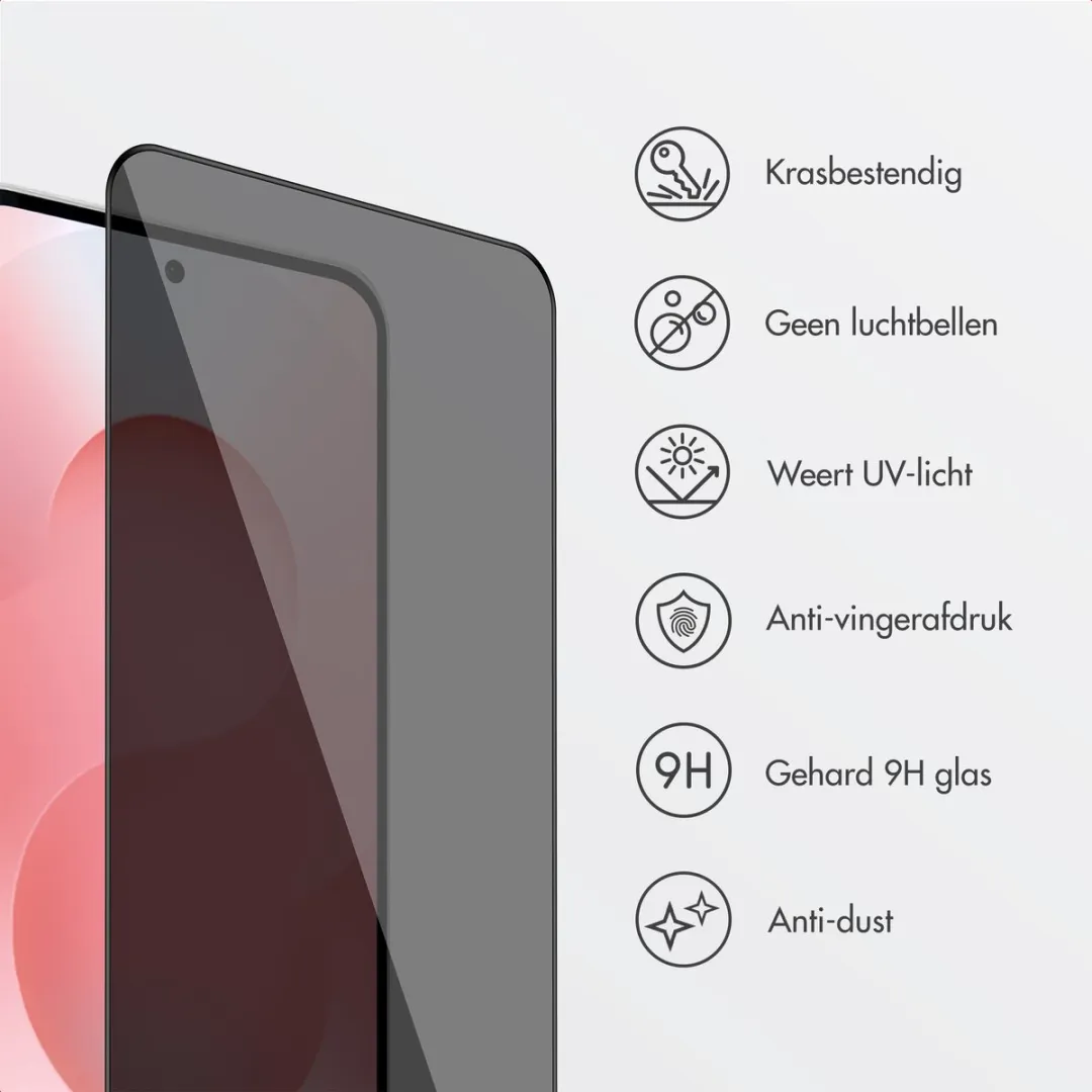 Accezz Screenprotector Samsung Galaxy S26 - Gehard Glas Privacy