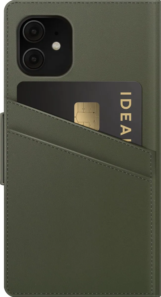 iDeal of Sweden Atelier Wallet iPhone 11/XR - Intense Khaki - afbeelding 3 van 6