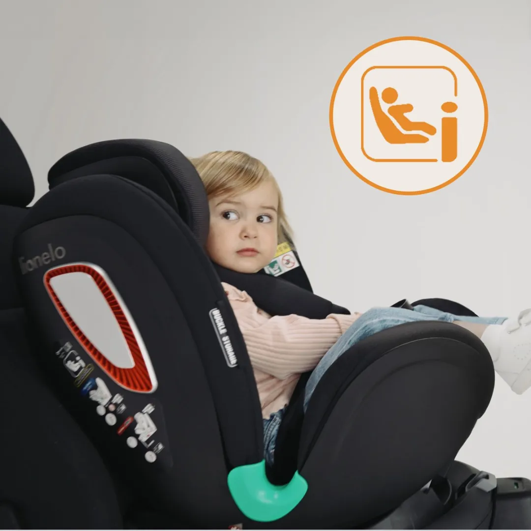 Lionelo Antoon Plus Autostoel 360° - 0-18 kg - Zwart