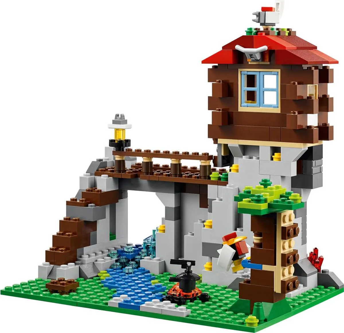 LEGO Creator Berghut 31025 - 550 Stukken