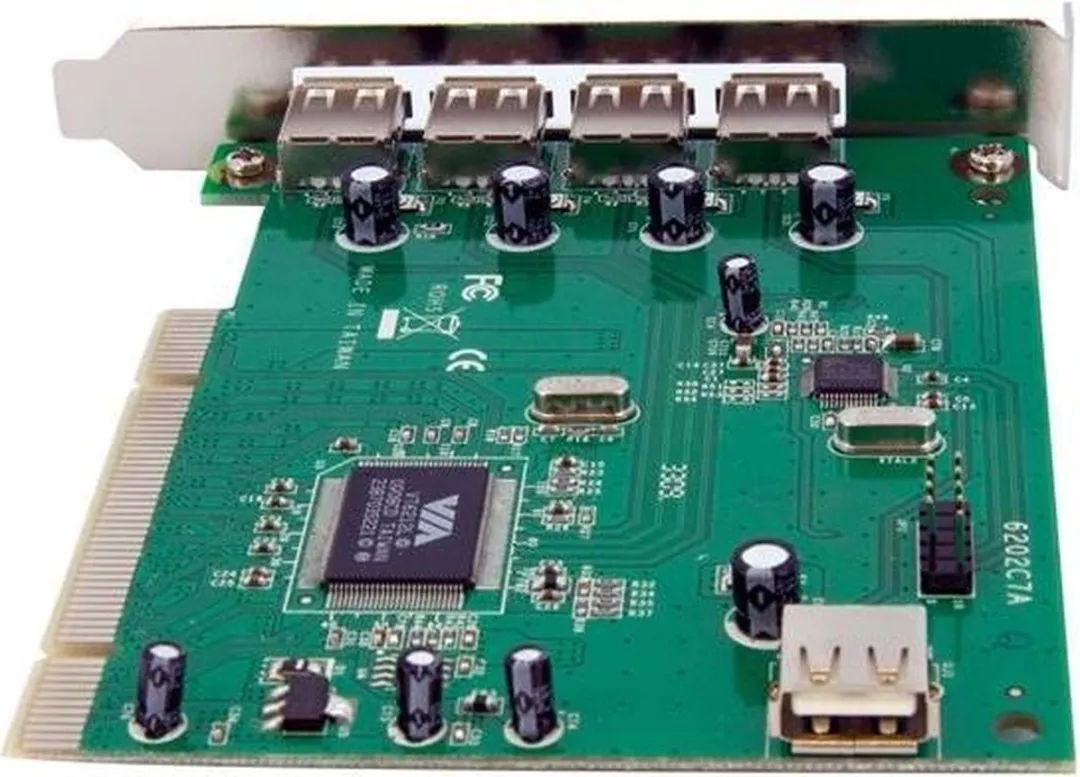 Startech PCIUSB7 7-poort PCI USB Adapter - Groen