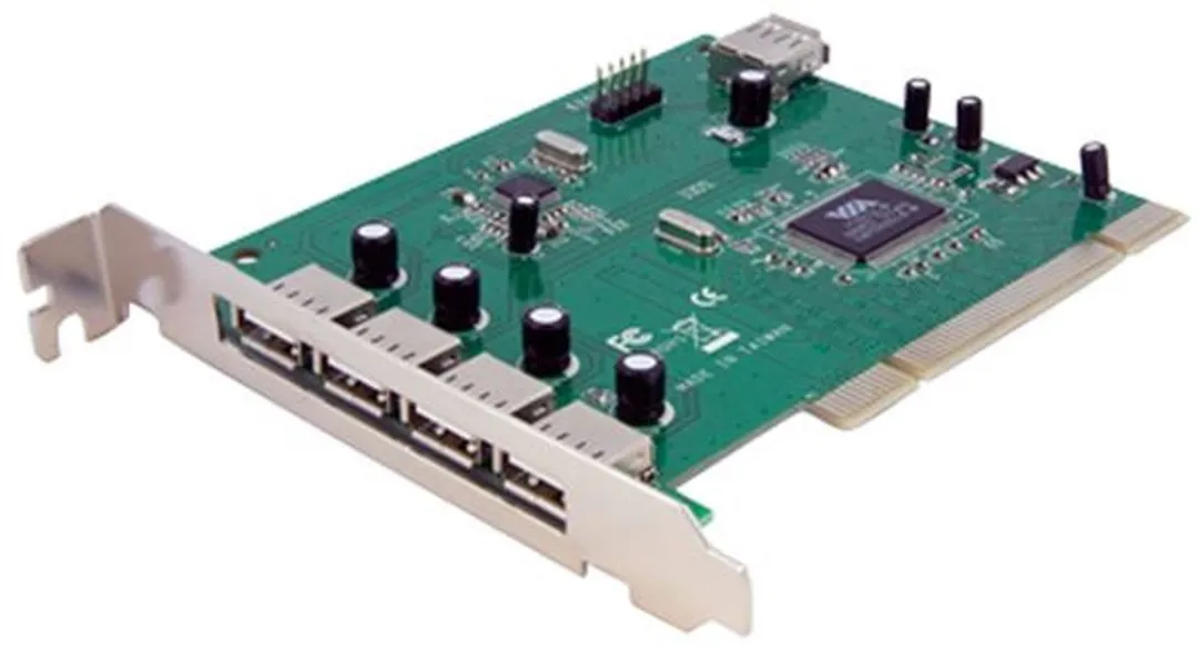 Startech PCIUSB7 7-poort PCI USB Adapter - Groen
