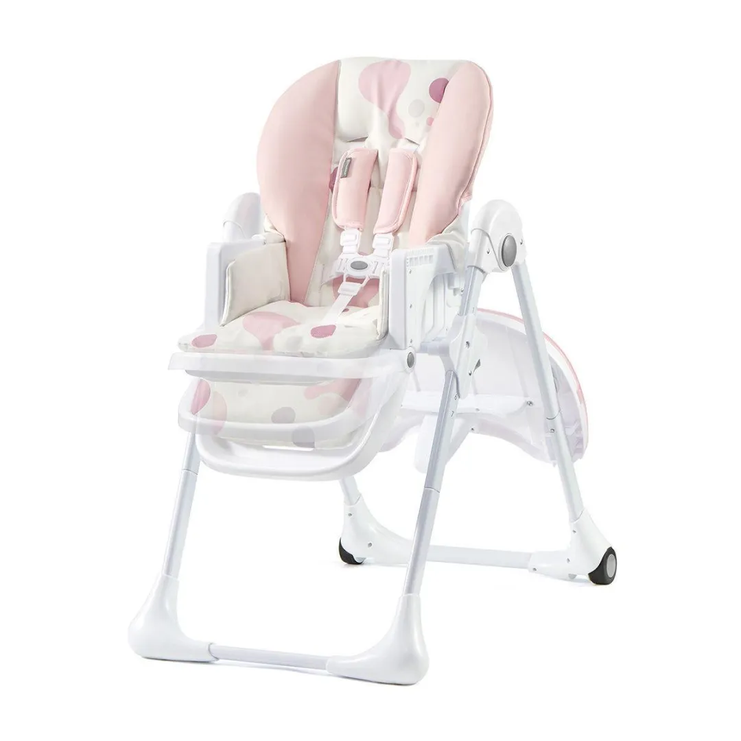KinderKraft Yummy Hoge Kinderstoel - Roze