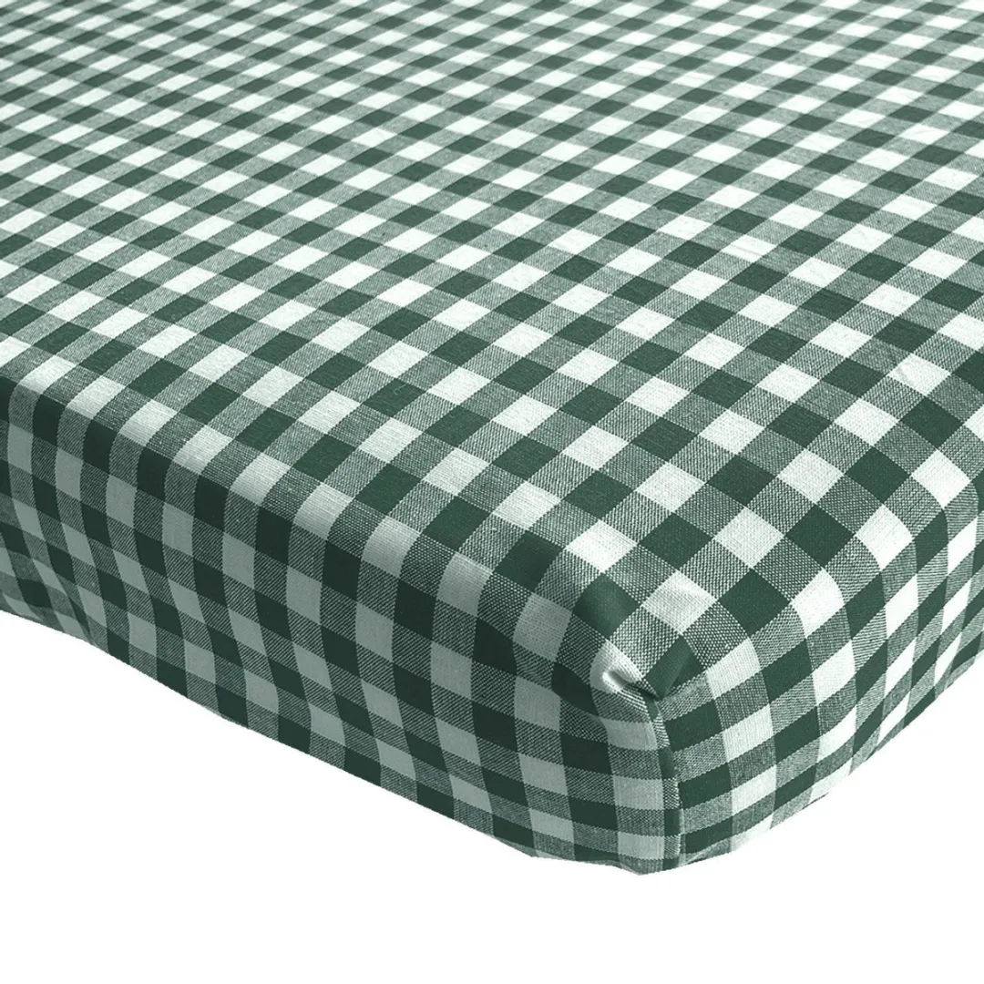 BINK Bedding BB Hoeslaken Donkergroen 40x80cm